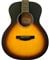 Kepma K3 Mini 36 Acoustic Electric Guitar Sunburst Matte Body Angled View